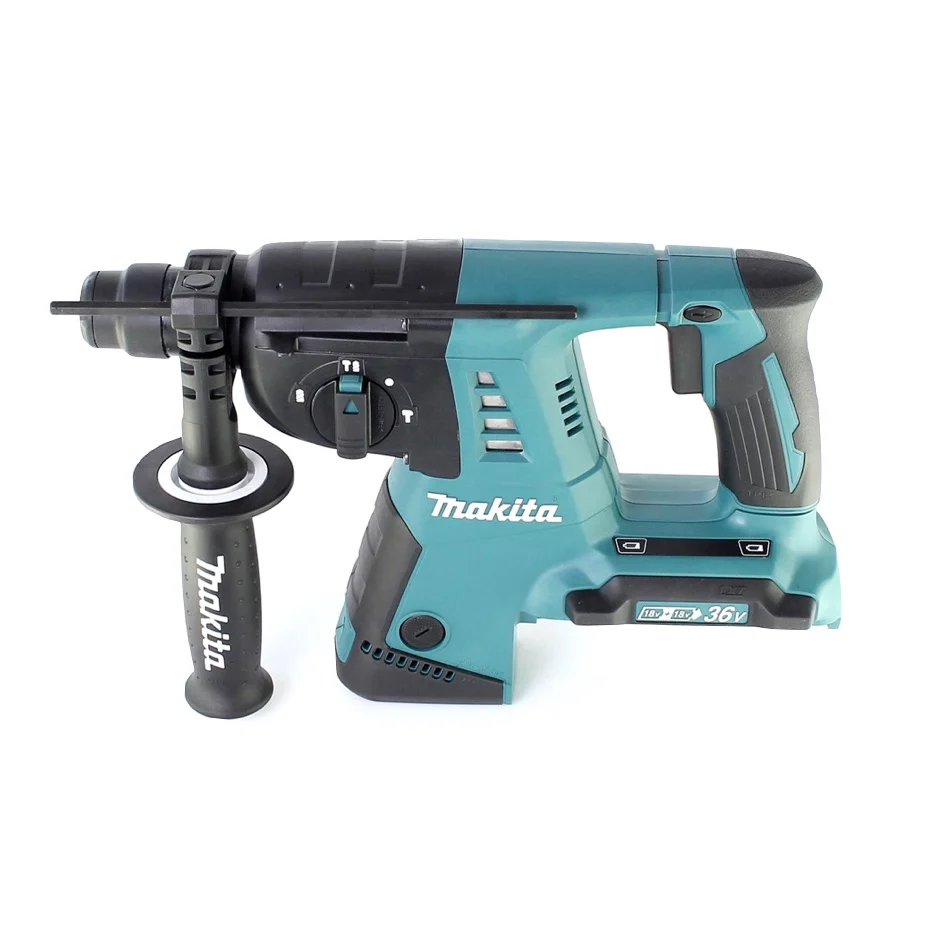 Taladro percutor baterí Makita DHR 263 RGJ 36 V (2x 18 V) 3,0 J SDS-plus + 2x baterí 6,0 Ah + cargador