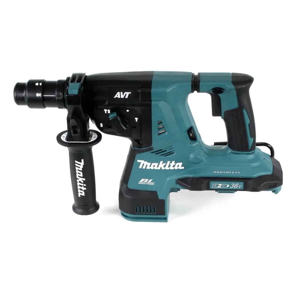Taladro percutor baterí Makita DHR 281 G 36 V (2x 18 V) 2,8 J SDS-plus sin escobillas + 2x baterí 6,0 Ah - sin cargador