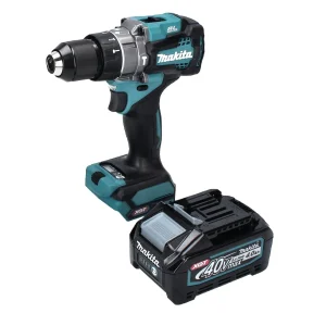 Taladro percutor inalámbrico Makita HP 001 GM1 40 V máx. 140 Nm XGT sin escobillas + 1x baterí 4,0 Ah - sin cargador