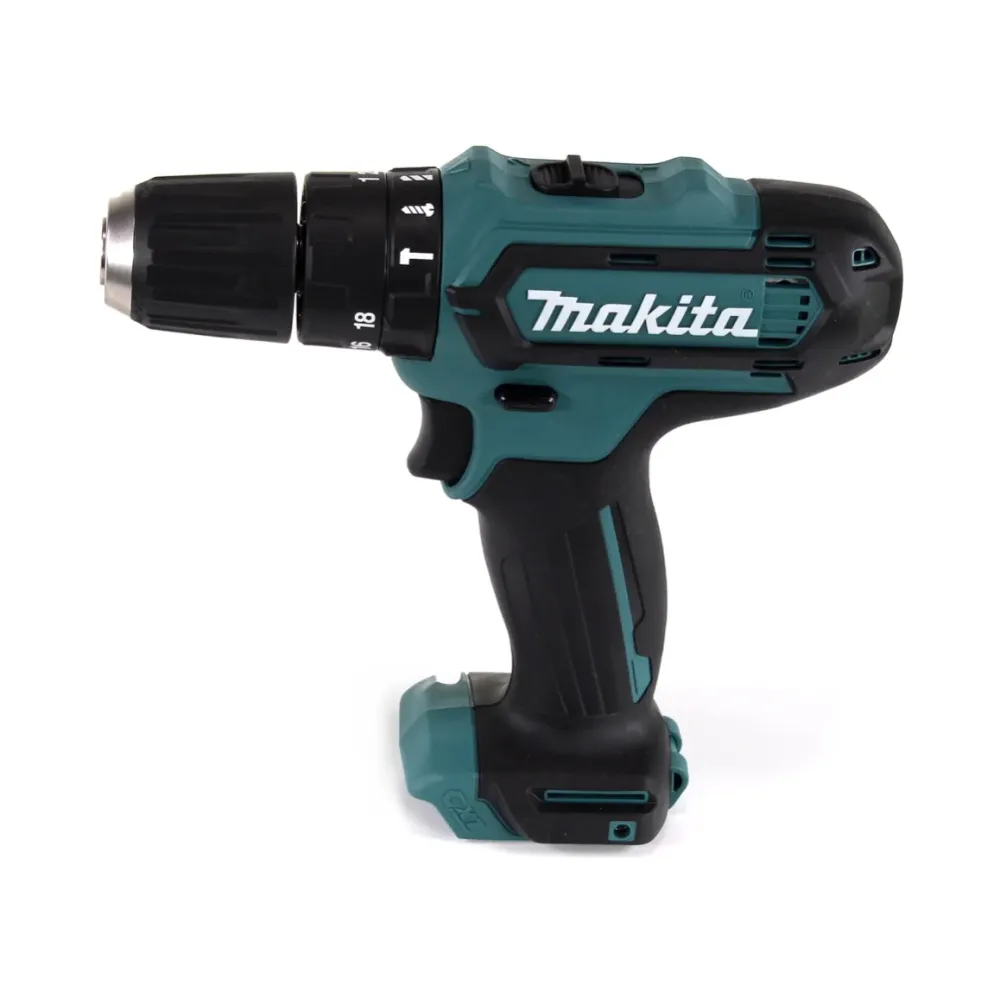Taladro percutor inalámbrico Makita HP 331 DSAE 10,8 V + 2x baterías 2,0Ah + cargador + estuche