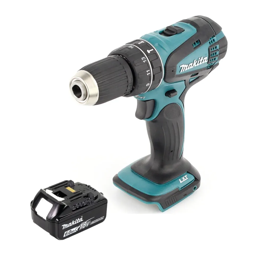 Taladro percutor inalámbrico Makita DHP 456 G1 18 V 50 Nm + 1x baterí 6,0 Ah - sin cargador