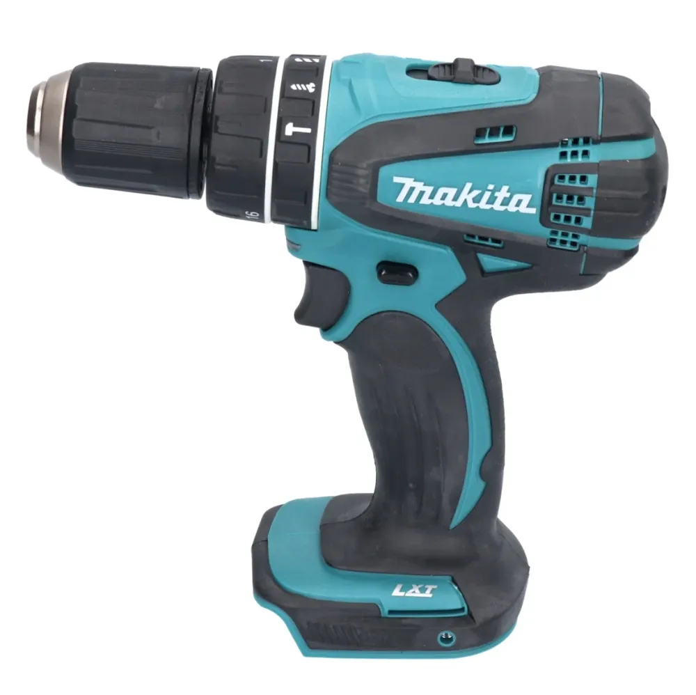 Taladro percutor inalámbrico Makita DHP 456 SFX5 18 V 50 Nm + 1x baterí 3,0 Ah + cargador + set de accesorios 101 piezas +...