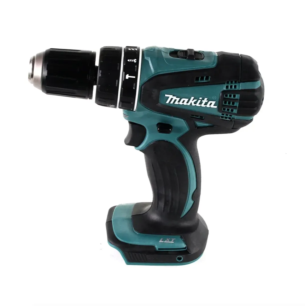 Taladro percutor inalámbrico Makita DHP 456 F1J 18 V 50 Nm + Makpac + 1x baterí 3.0Ah - sin cargador