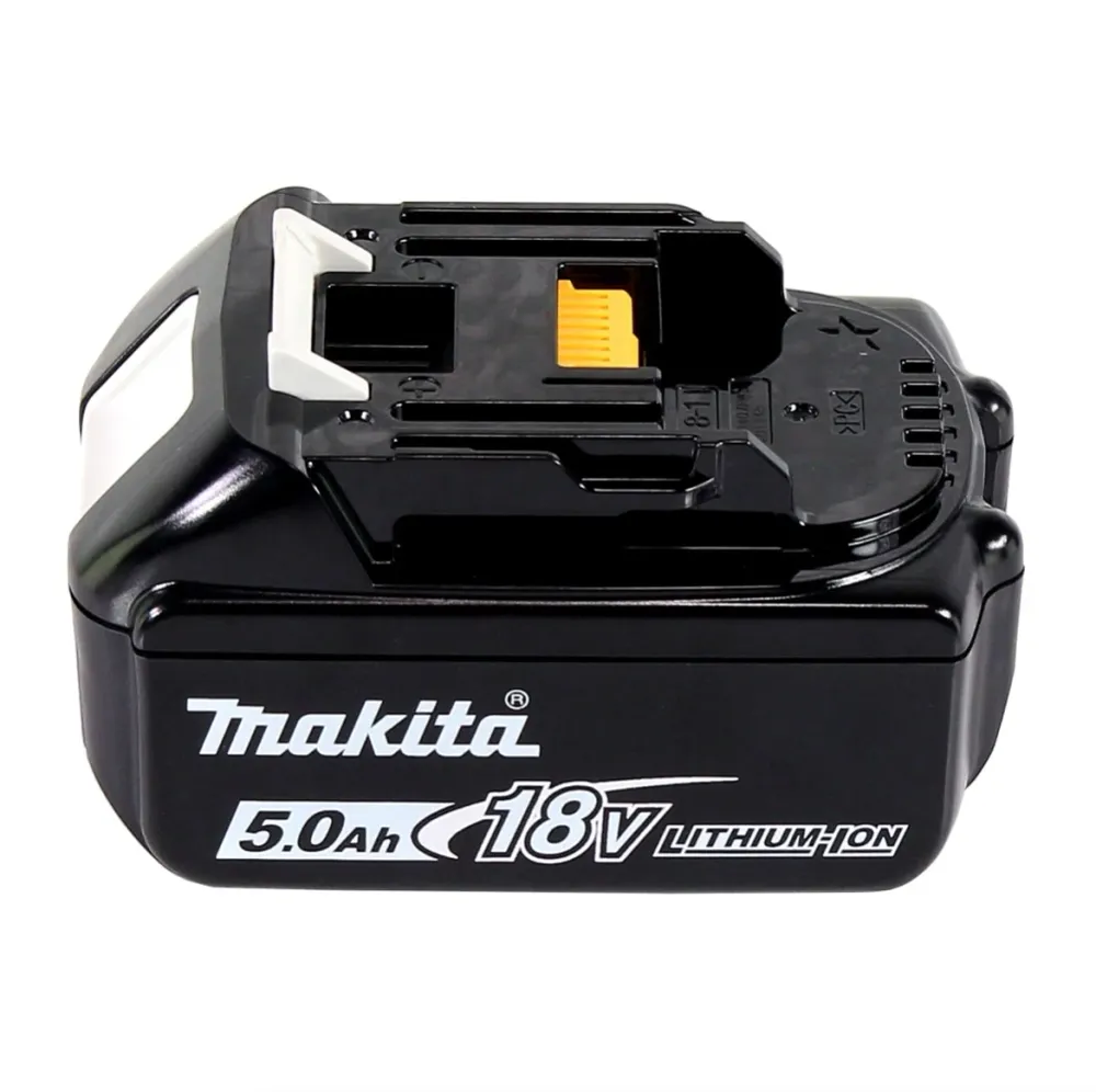 Taladro percutor inalámbrico Makita DHP 456 T1J 18 V 50 Nm + Makpac + 1x baterí 5.0Ah - sin cargador