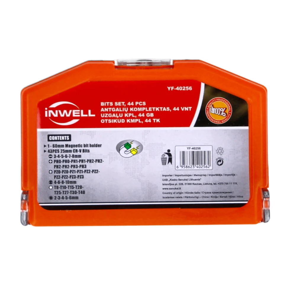 Taladro percutor inalámbrico Makita DHP 458 RF1 18 V 91 Nm + 1x baterí 3,0 Ah + cargador + juego de puntas 44 piezas