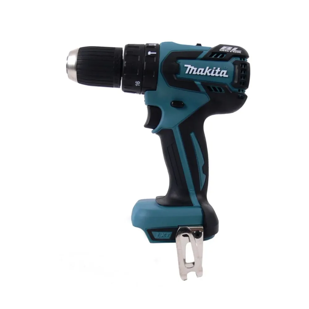 Taladro percutor inalámbrico Makita DHP 459 SGTK 18 V 45 Nm sin escobillas + 1x baterí 6,0 Ah + cargador + set de accesori...