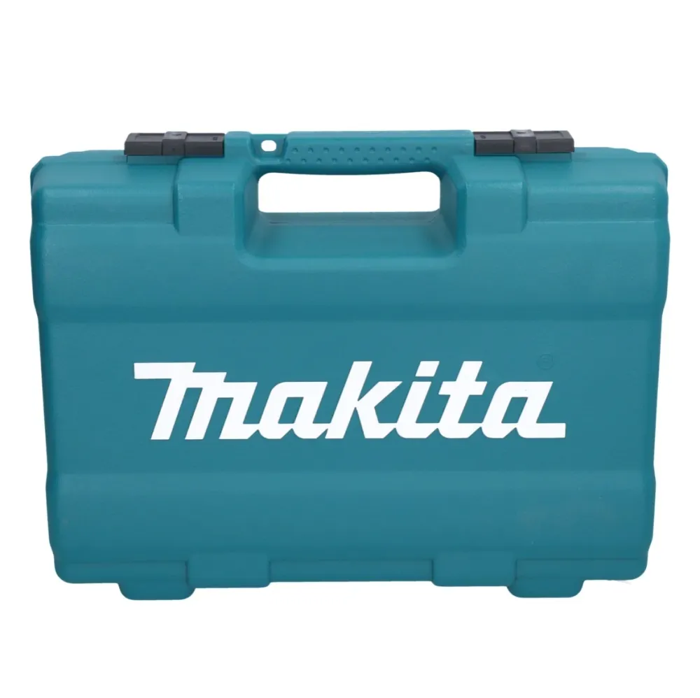 Taladro percutor inalámbrico Makita DHP 482 G1X1W 18 V 62 Nm + 1x baterí 6,0 Ah + set de accesorios 74 piezas + maletín -...