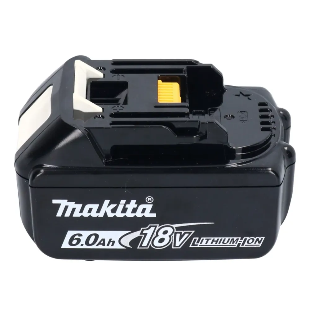 Taladro percutor inalámbrico Makita DHP 482 G1X1W 18 V 62 Nm + 1x baterí 6,0 Ah + set de accesorios 74 piezas + maletín -...