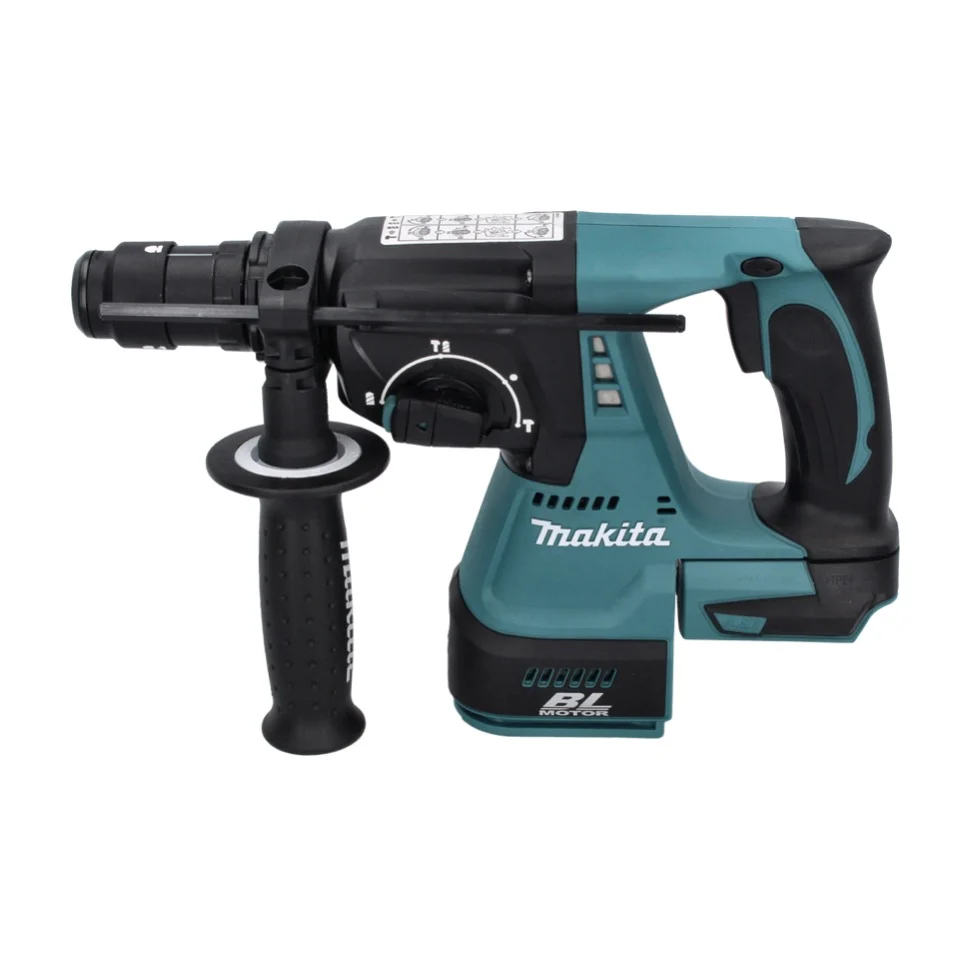 Taladro percutor inalámbrico Makita DHR 243 G1J 18 V 2,0 J SDS plus sin escobillas + 1x baterí 6,0 Ah + Makpac - sin cargador