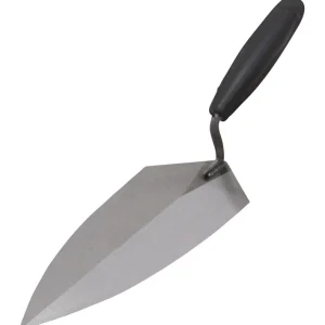 Llana Marshalltown de acero al carbono de 5" para ladrillos: diseño duradero y fácil de usar.