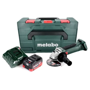 Amoladora angular baterí Metabo W 18 LTX 125 18 V 125 mm + 1x baterí 5,5 Ah + cargador + metaBOX
