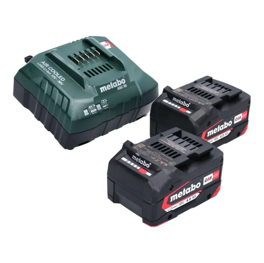 Amoladora angular baterí Metabo W 18 LTX 125 18 V 125 mm (602174610) + 2x baterí 4,0 Ah + cargador + metaBOX