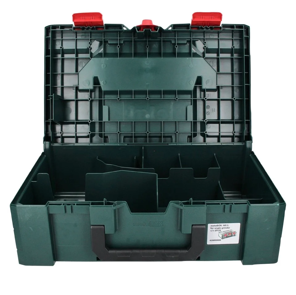 Amoladora angular baterí Metabo W 18 LTX 125 18 V 125 mm + 1x baterí 8,0 Ah + cargador + metaBOX