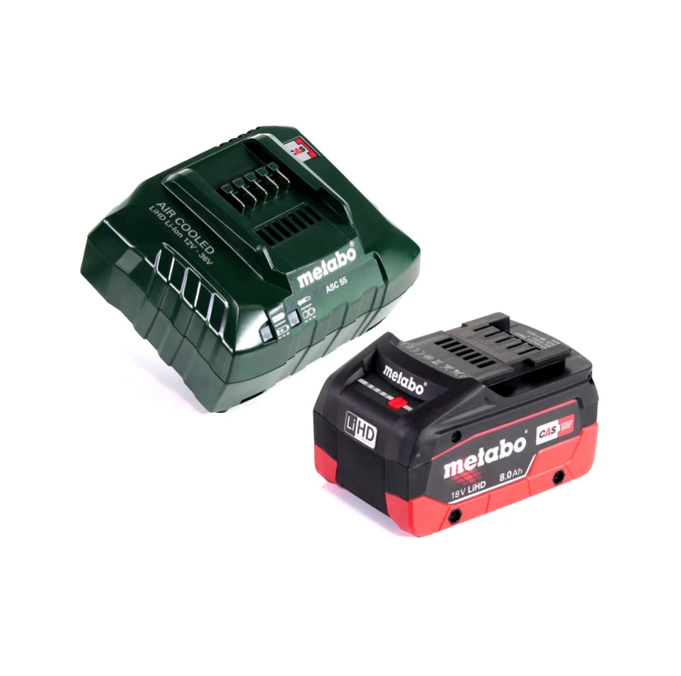 Amoladora angular baterí Metabo W 18 LTX 125 18 V 125 mm + 1x baterí 8,0 Ah + cargador + metaBOX