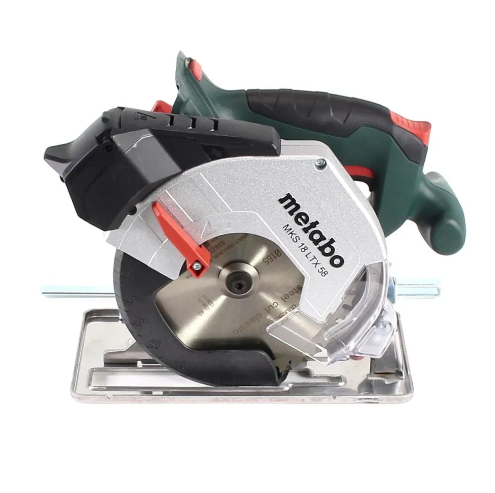 GRATIS 3 ños de servicio completo protección integral Metabo MKS 18 LTX 58 sierra circular para metal baterí 18V 165 mm +...