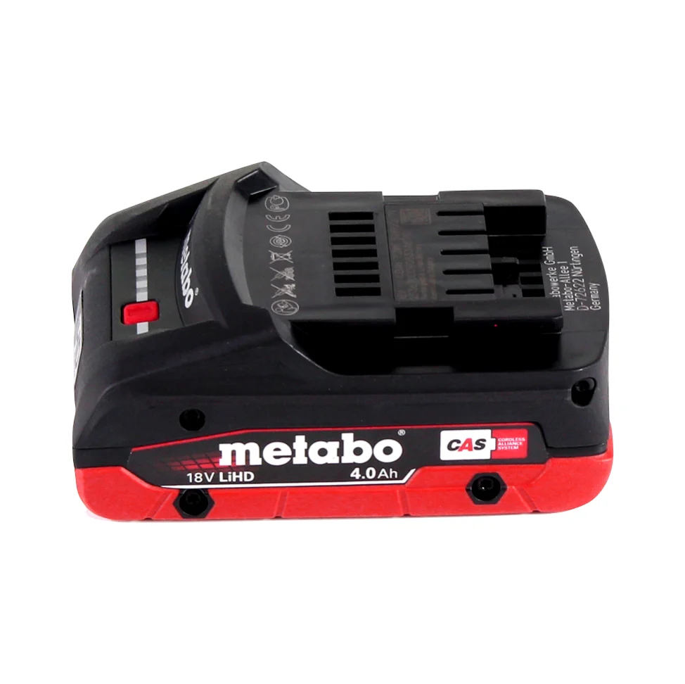 Martillo combinado baterí Metabo KHA 18 LTX 18V 2.2J SDS Plus + 1x baterí 4.0 Ah + metaBOX - sin cargador