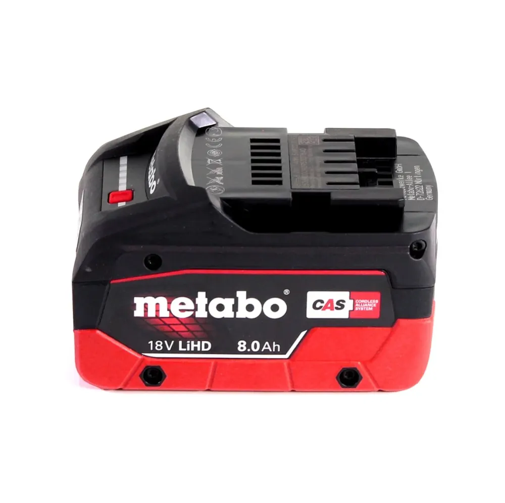 Martillo combinado baterí Metabo KHA 18 LTX 18V + 1x baterí 8.0Ah + maletín - sin cargador