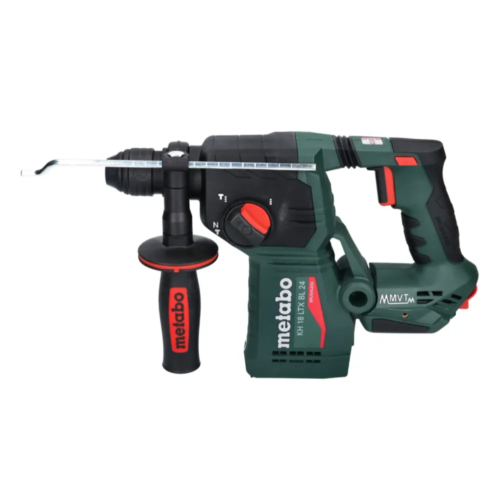 Martillo perforador baterí Metabo KH 18 LTX BL 24 18 V 2,2 J SDS Plus Brushless + 2x baterí recargable 10,0 Ah + cargador...