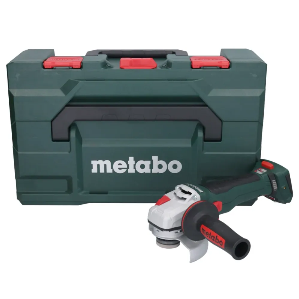 Metabo WB 18 LT BL 11-125 Quick Amoladora angular sin cable 18 V 125 mm sin escobillas + metaBOX (613054840) - sin baterí,...