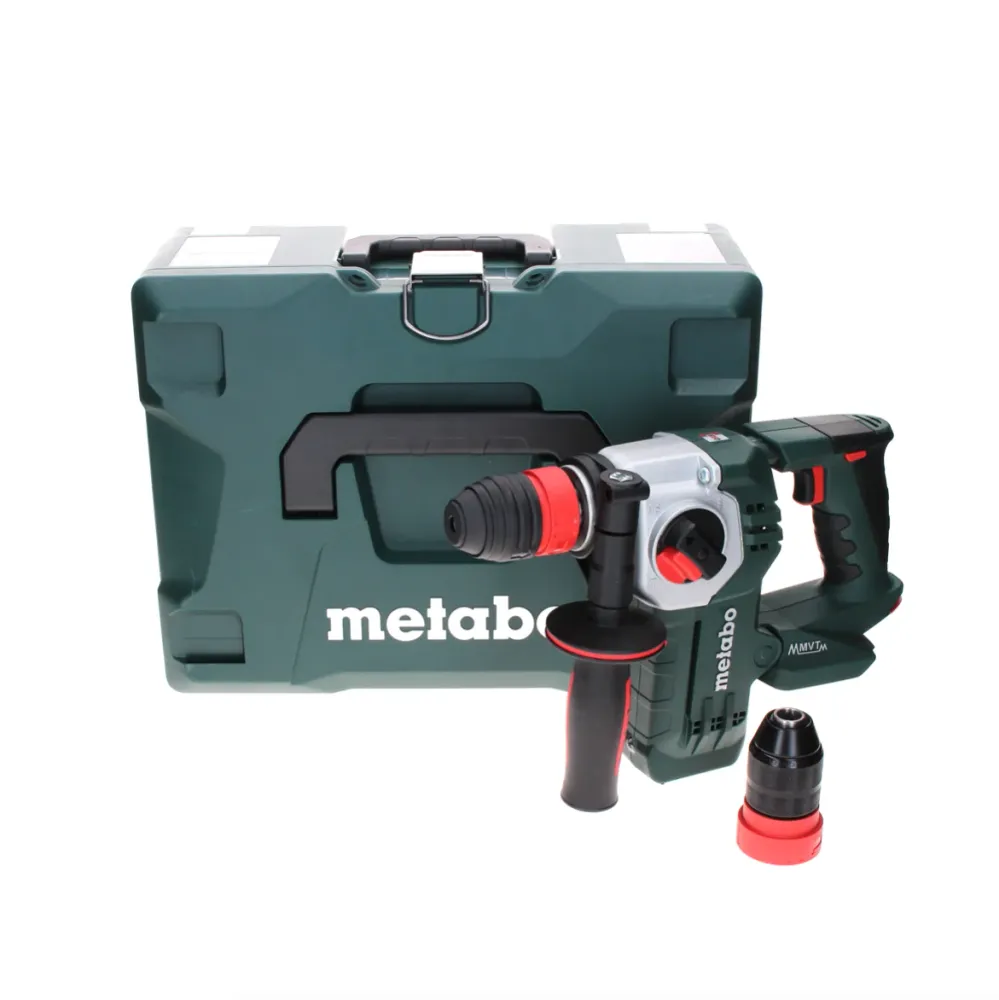 Metabo KHA 18 LTX BL 24 Martillo combinado baterí Quick 18 V 2,2 J SDS-plus Brushless Solo + MetaLoc (600211840) - sin bat...