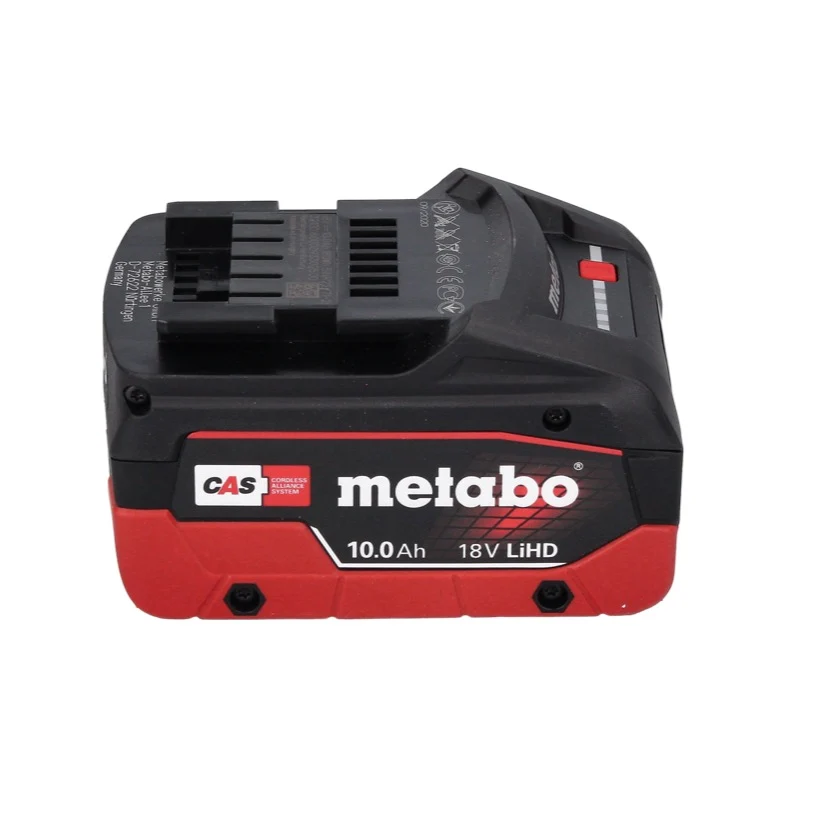 Metabo W 18 LTX 125 Amoladora angular rápida 18 V 125 mm (602174860) + 1 baterí de 10,0 Ah + maletín - sin cargador