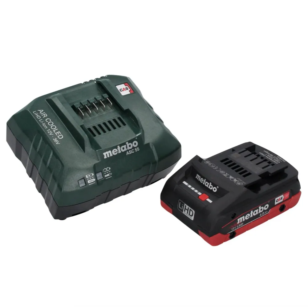Metabo WB 18 LTX BL 15-125 Quick amoladora angular sin cable 18 V 125 mm sin escobillas + 1x baterí recargable 4,0 Ah + ca...