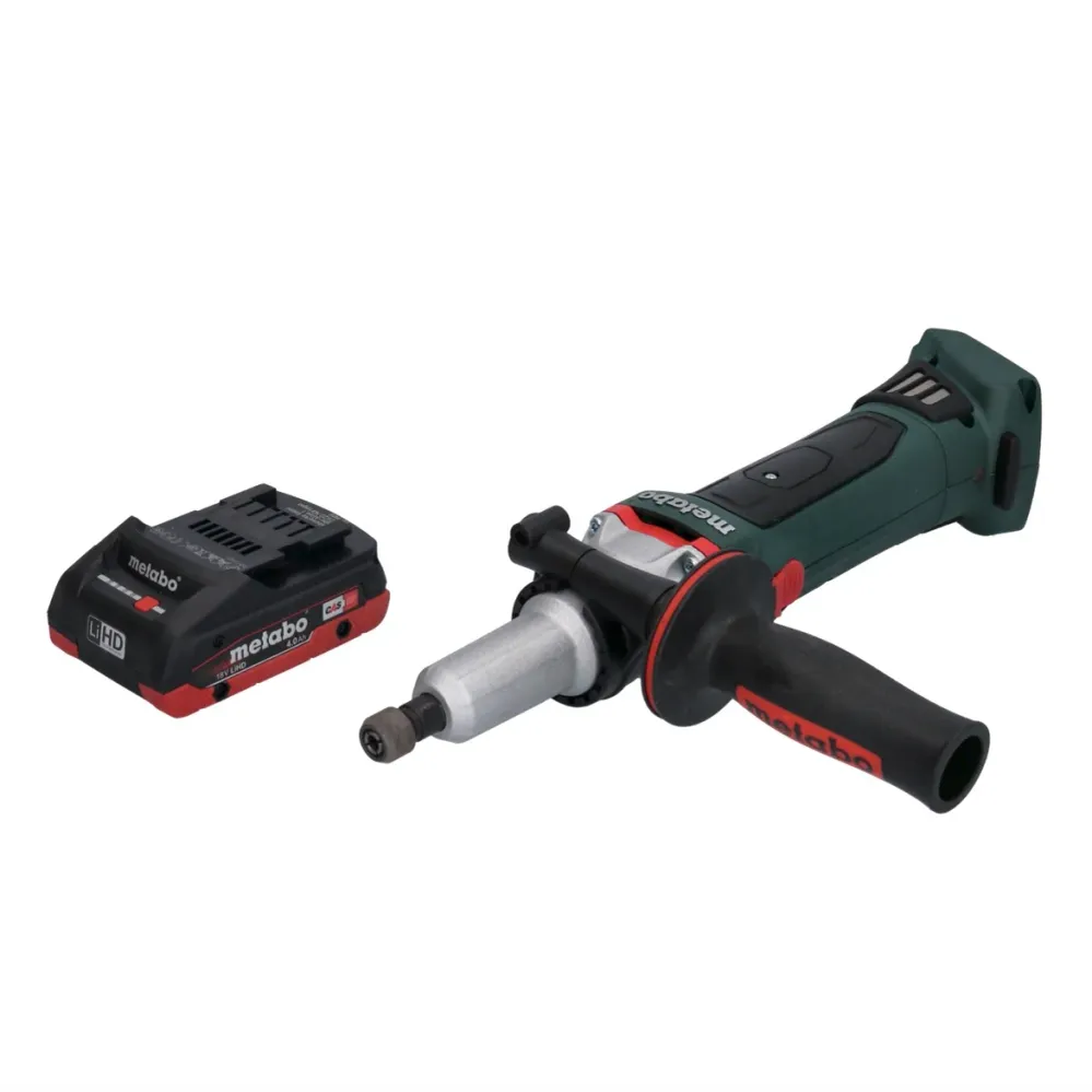 Metabo GA 18 LTX G 18 V 6 mm amoladora recta baterí + 1x baterí 4,0 Ah - sin cargador