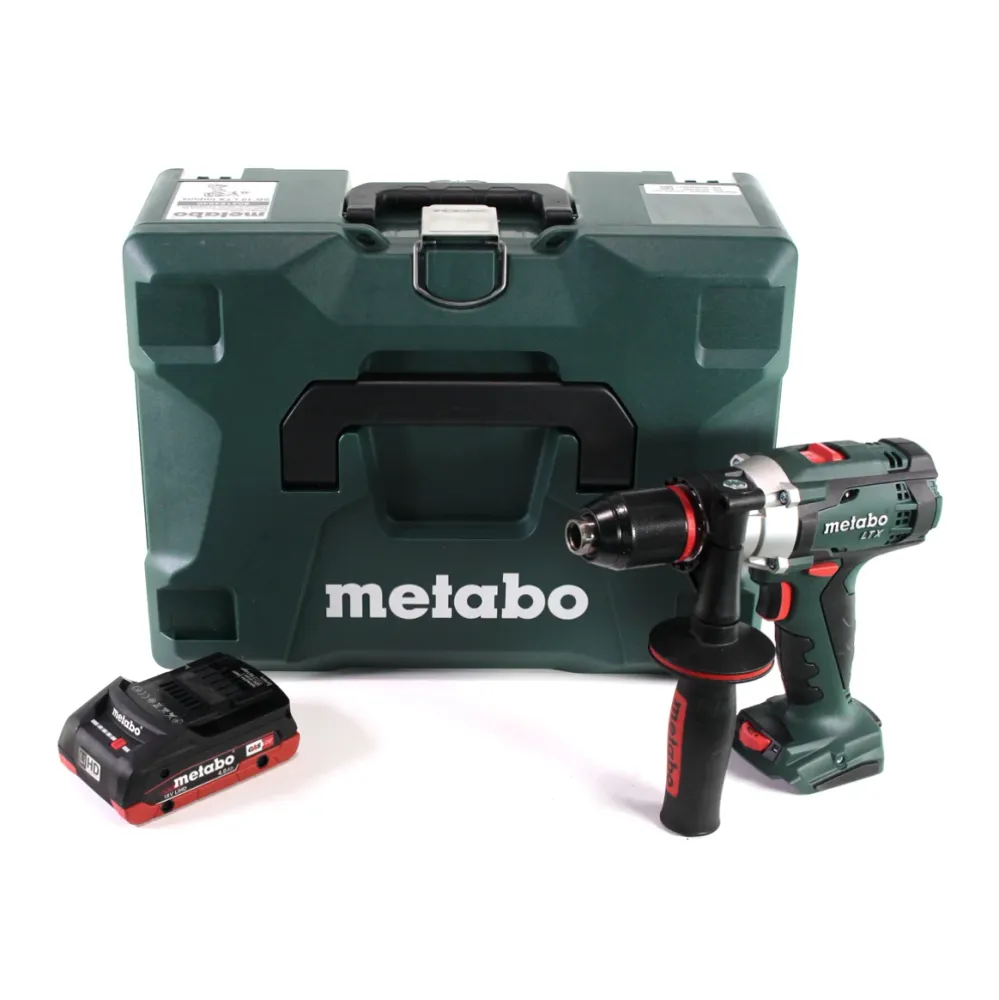 Metabo SB 18 LTX Impuls taladro percutor baterí 18 V 110 Nm + 1x baterí LiHD 4,0 Ah + MetaLoc - sin cargador