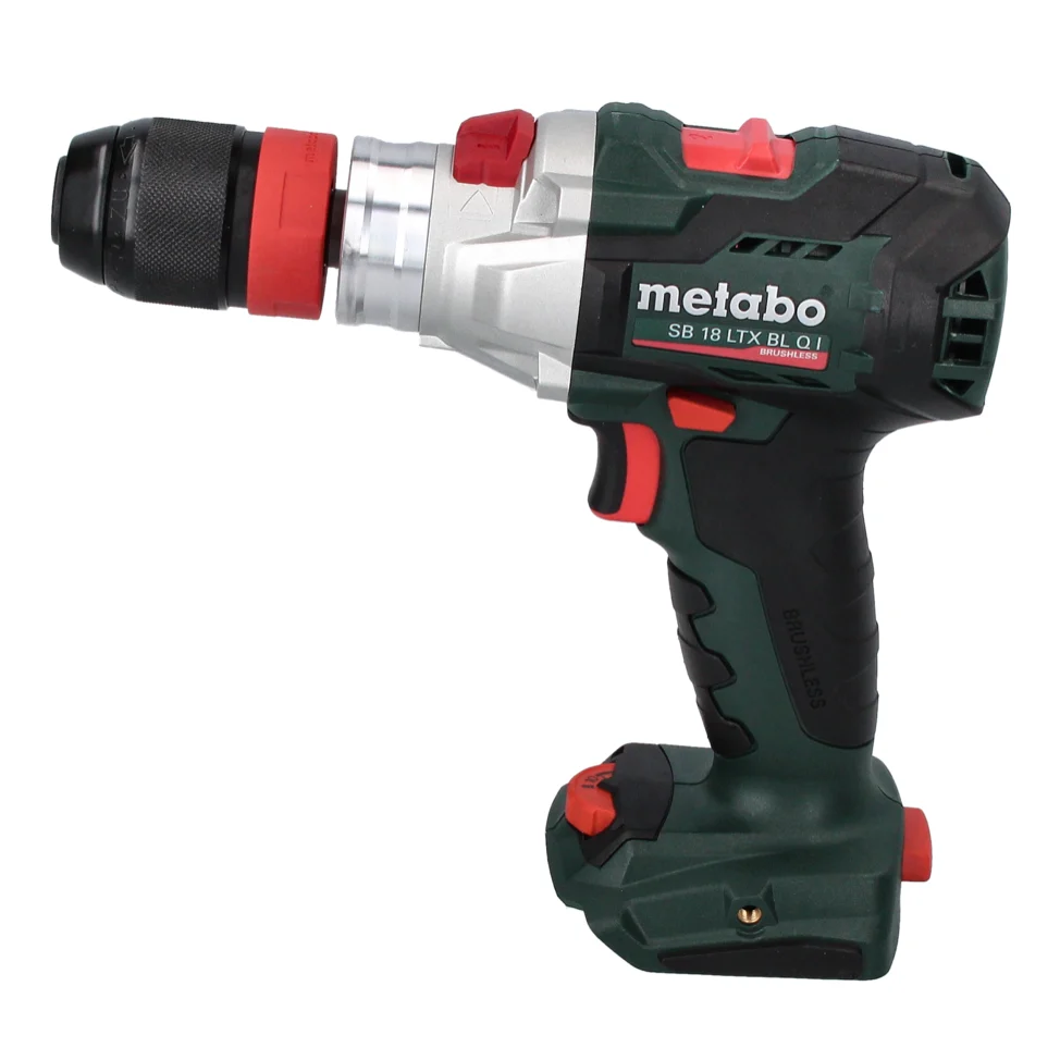 Metabo SB 18 LTX BL Q I Taladradora de percusión sin cable 18 V 130 Nm sin escobillas + 1x baterí recargable 8,0 Ah + meta...