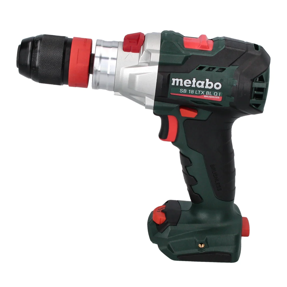 Metabo SB 18 LTX BL Q I Taladradora de percusión sin cable 18 V 130 Nm sin escobillas + 1x baterí recargable 4,0 Ah + meta...