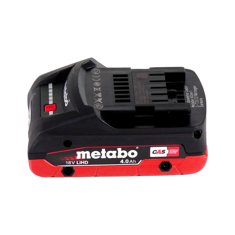 Metabo SB 18 LTX BL Q I Taladradora de percusión sin cable 18 V 130 Nm sin escobillas + 1x baterí recargable 4,0 Ah + meta...