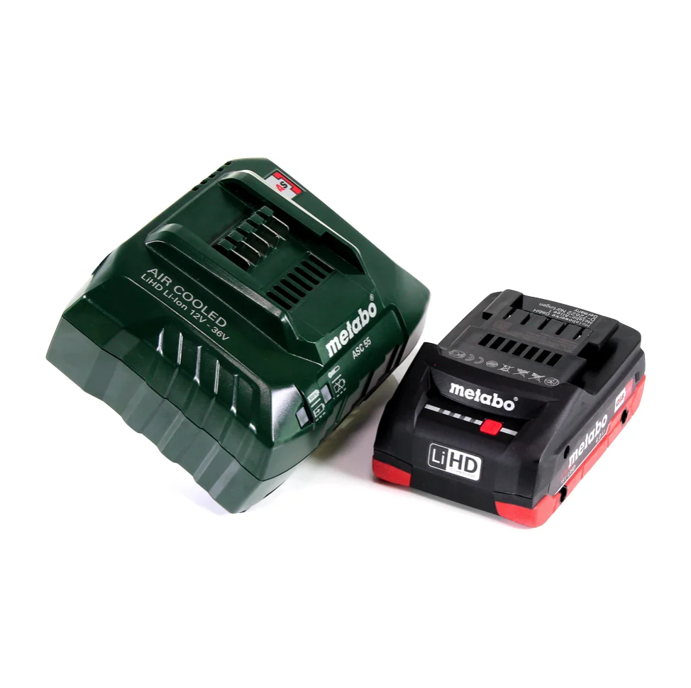 Metabo SB 18 LTX BL Q I Taladradora de percusión sin cable 18 V 130 Nm sin escobillas + 1x baterí recargable 4,0 Ah + carg...