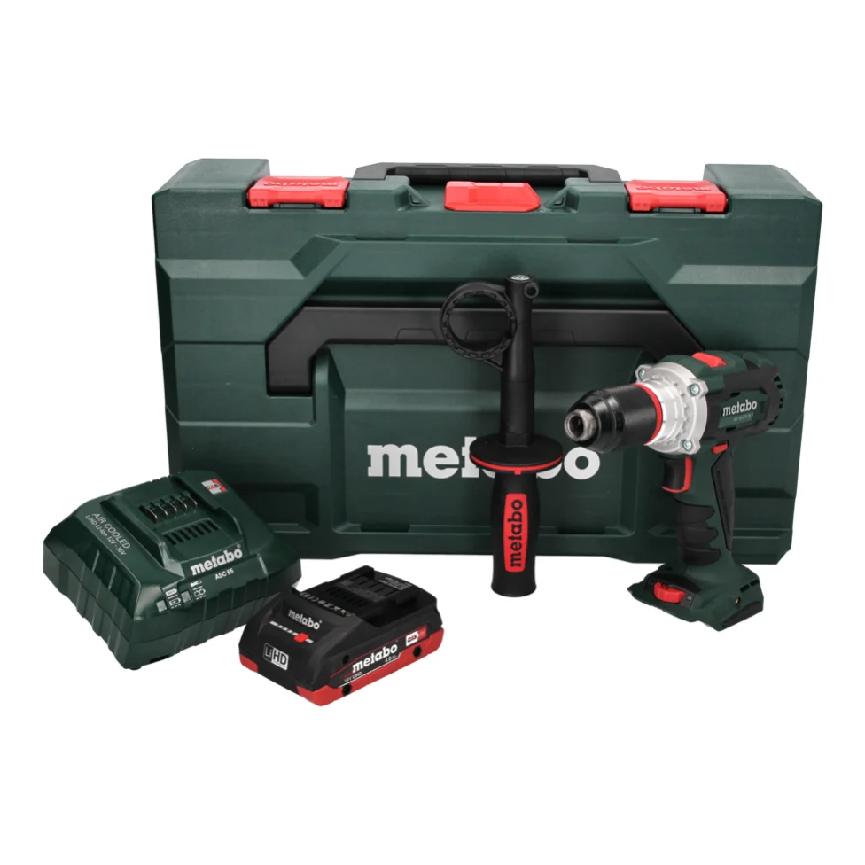 Metabo BS 18 LTX BL I taladro atornillador baterí 18 V 120 Nm + 1x baterí 4,0 Ah + cargador + metaBOX