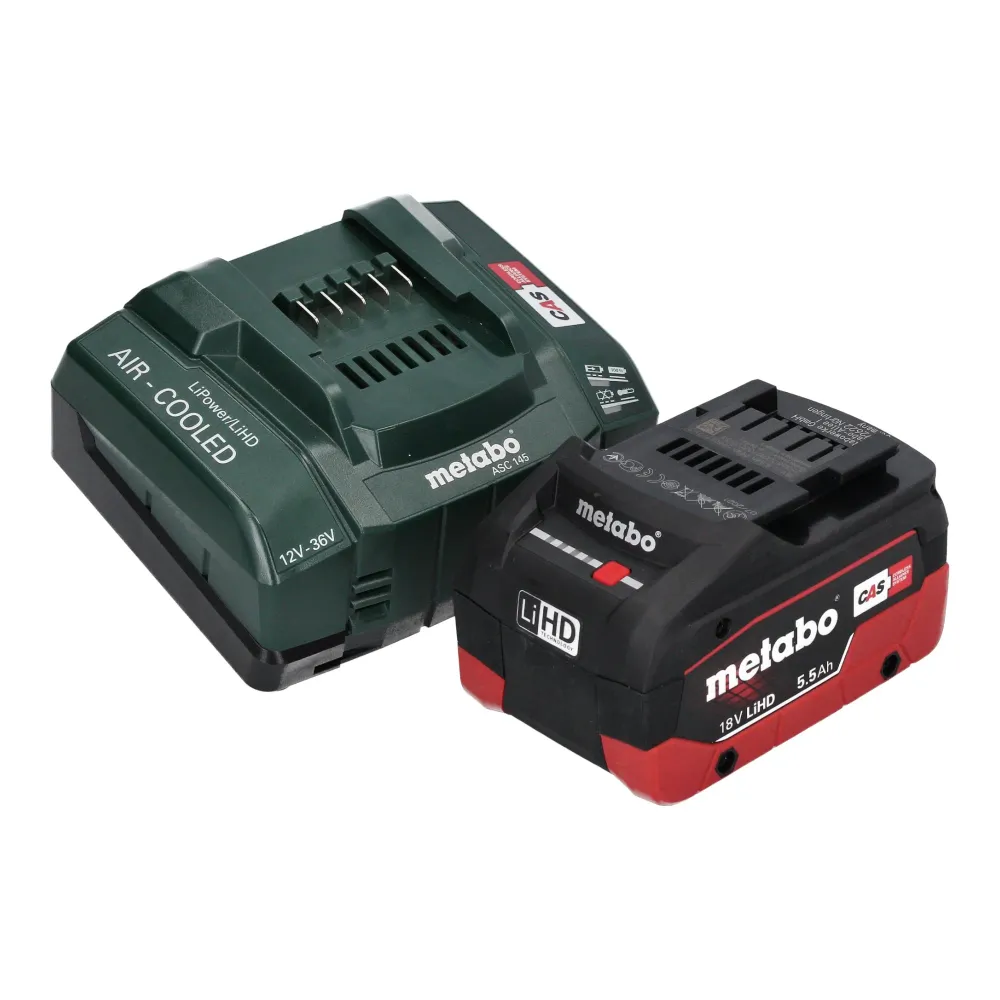 Metabo BS 18 LTX BL I Taladro atornillador baterí 18 V 130 Nm sin escobillas + 1x baterí LiHD 5,5 Ah + cargador
