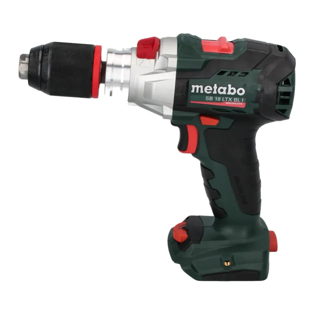 Metabo SB 18 LTX BL I taladro percutor baterí 18 V 130 Nm sin escobillas + 1x baterí 4,0 Ah + cargador + juego de puntas 3...