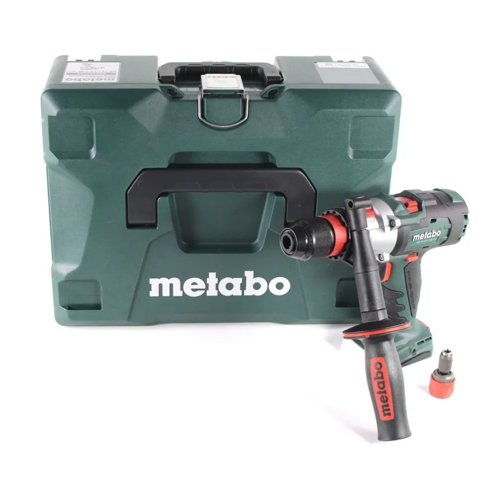 Metabo SB 18 LTX-3 BL QI taladro percutor inalámbrico 18 V 120 Nm Brushless Solo + metaBOX (602357840) - sin baterí, sin c...