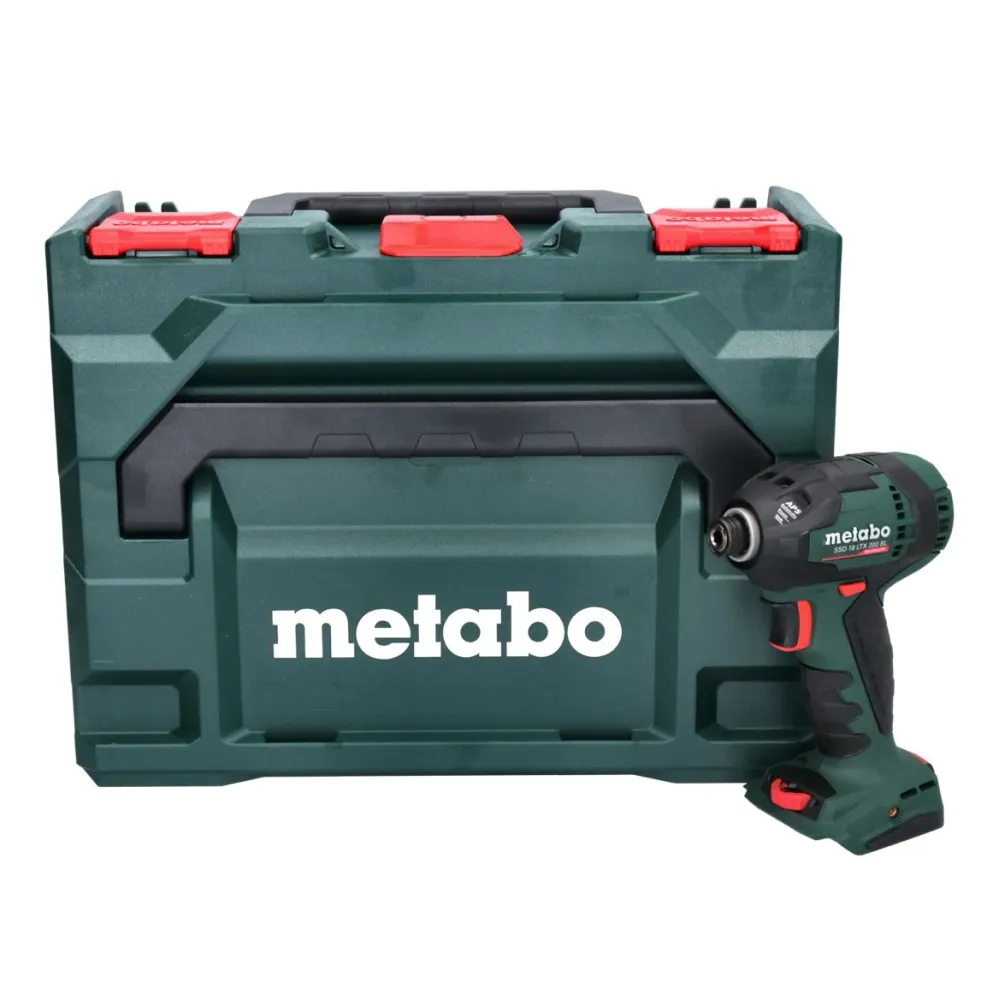 Metabo SSD 18 LTX 200 BL Llave de impacto baterí 18 V 200 Nm 1/4" sin escobillas + metaBOX (602396840) - sin baterí, sin c...