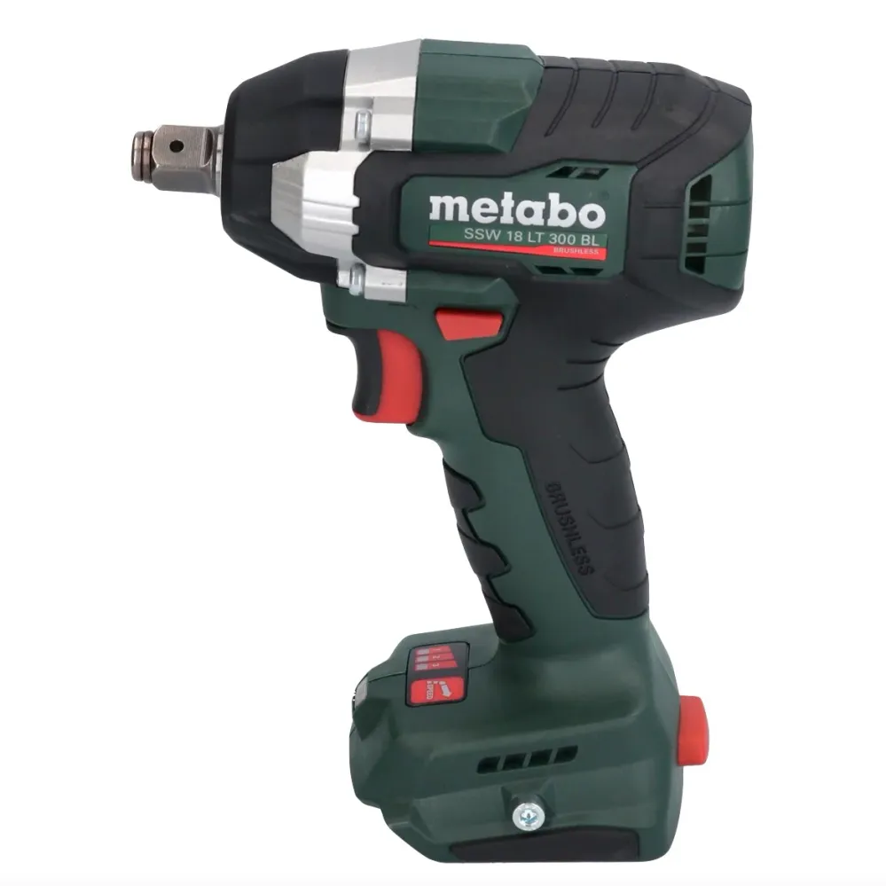 Metabo SSW 18 LT 300 BL 18 V 300 Nm atornillador de impacto sin escobillas + 1x baterí 5,5 Ah + metaBOX - sin cargador
