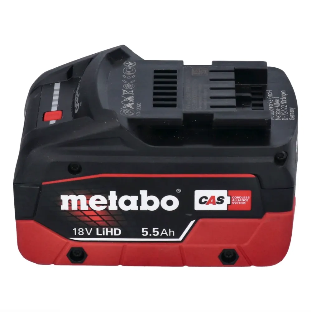 Metabo SSW 18 LT 300 BL 18 V 300 Nm atornillador de impacto sin escobillas + 1x baterí 5,5 Ah + metaBOX - sin cargador