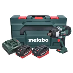Metabo SSW 18 LTX 1750 BL llave de impacto sin cable 18 V 1750 Nm 3/4" sin escobillas ( 602402660 ) + 2x baterí recargable...