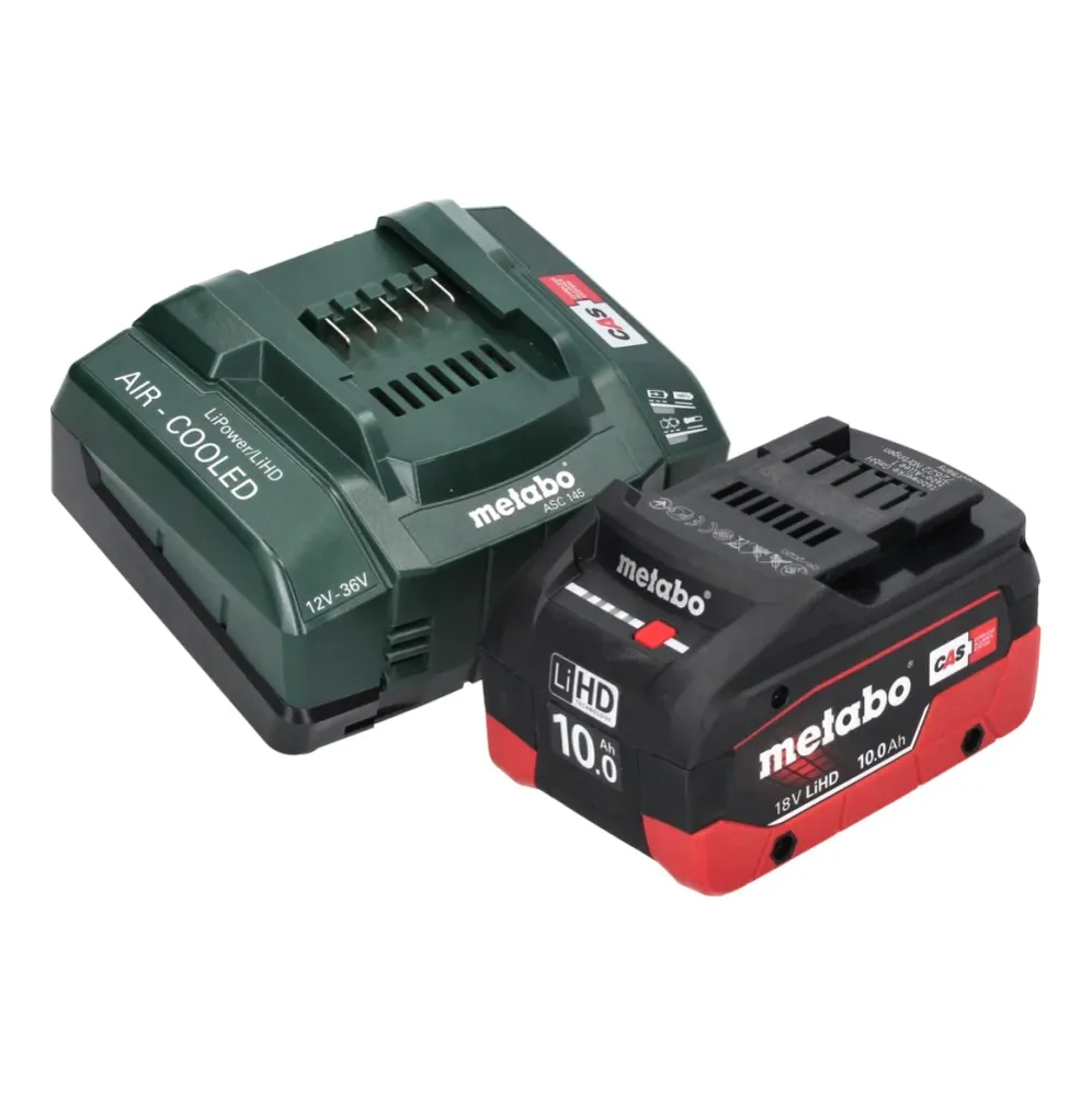 Metabo SSW 18 LTX 1750 BL llave de impacto sin cable 18 V 1750 Nm 3/4" sin escobillas + 1x baterí recargable 10,0 Ah + car...