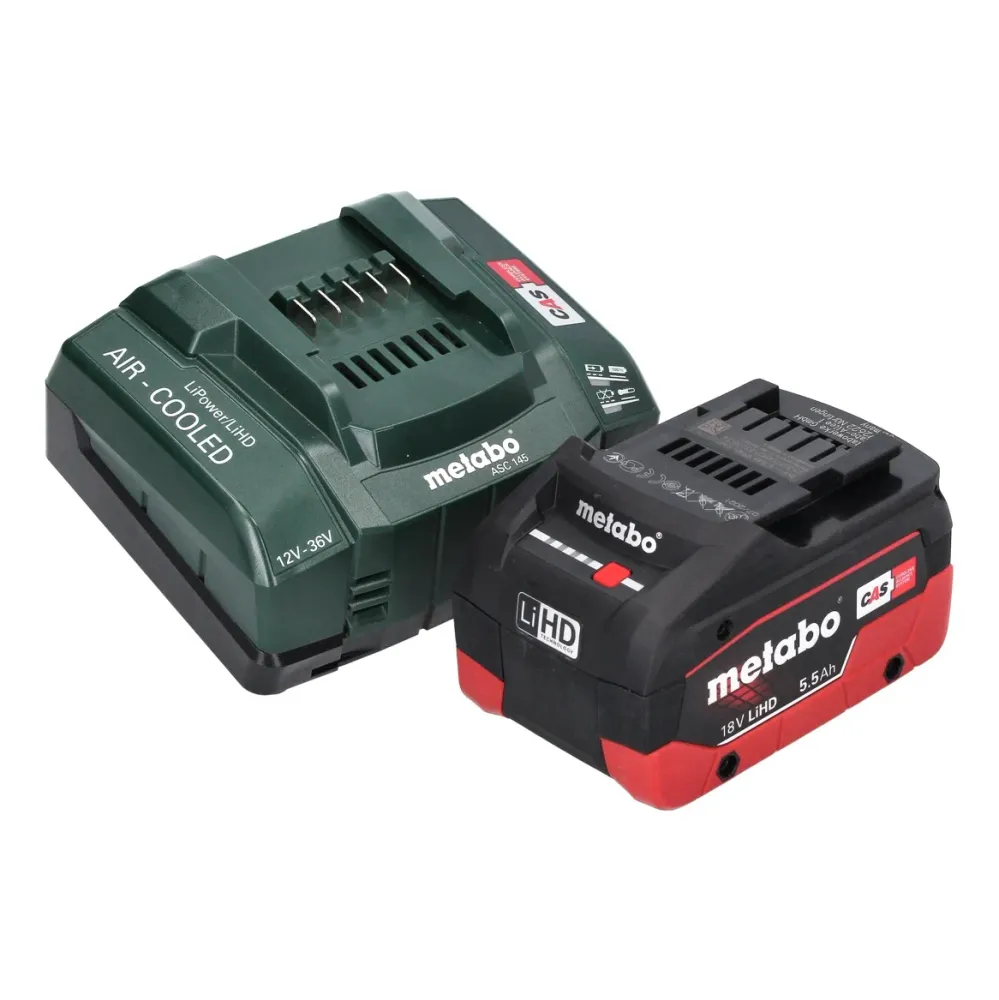 Metabo SSW 18 LTX 1750 BL llave de impacto sin cable 18 V 1750 Nm 3/4" sin escobillas + 1x baterí recargable 5,5 Ah + carg...