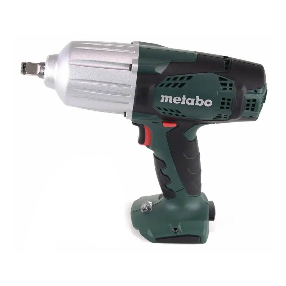 Metabo SSW 18 LTX 600 atornillador de impacto baterí 18 V 600 Nm 1/2" + 2x baterías 8,0 Ah + cargador + maletín