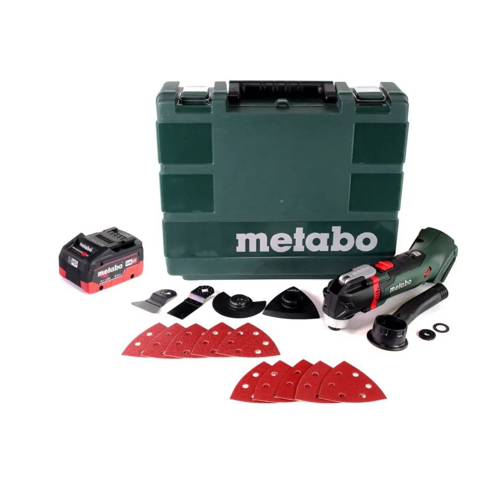 Multiherramienta baterí Metabo MT 18 LTX 18V + 1x baterí 8.0Ah + maletín - sin cargador