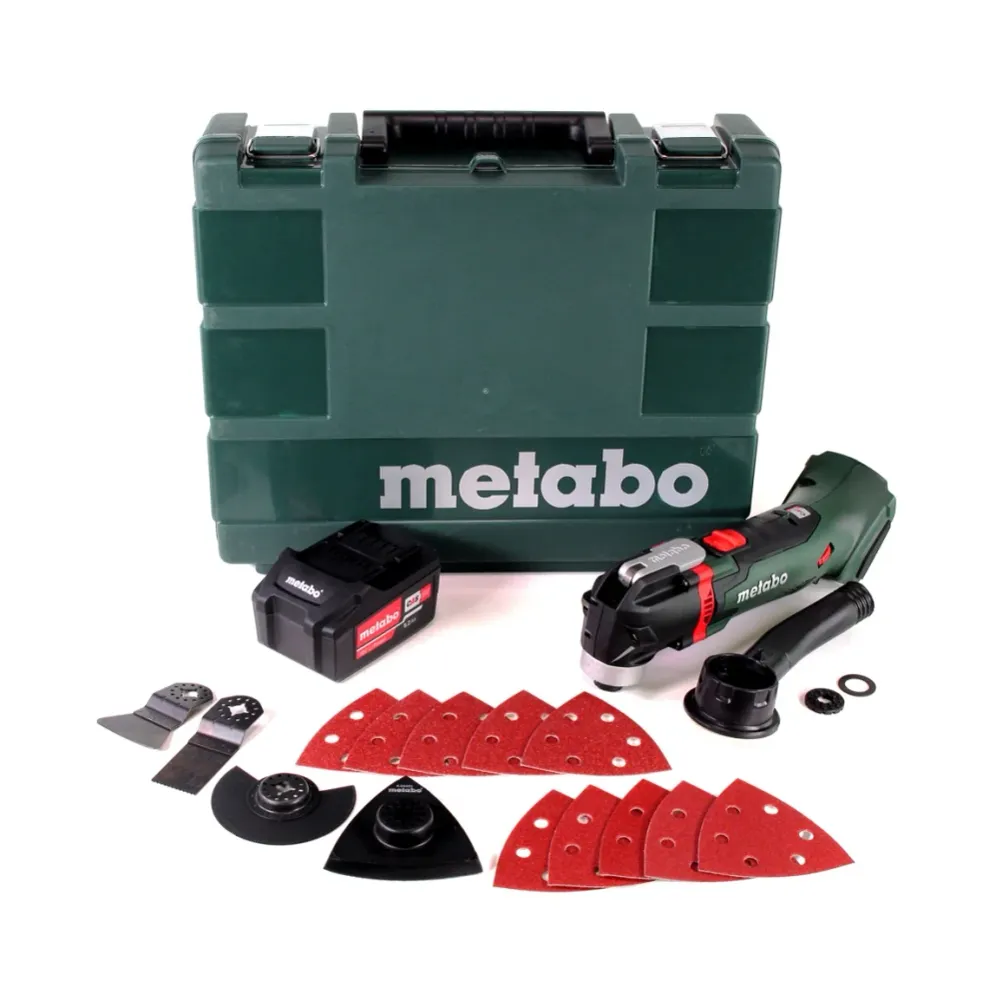 Multiherramienta baterí Metabo MT 18 LTX 18V + 1x baterí 5.2Ah + maletín - sin cargador