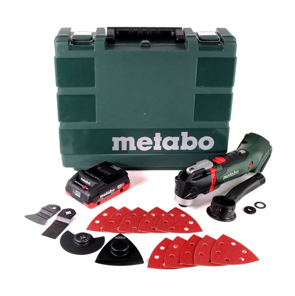 Multiherramienta baterí Metabo MT 18 LTX 18V Solo + 1x baterí 4.0Ah + estuche - sin cargador