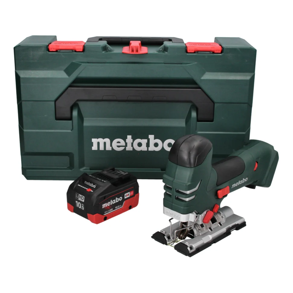 Sierra de calar baterí Metabo STA 18 LTX 140 18 V + 1x baterí 10,0 Ah + metaBOX - sin cargador