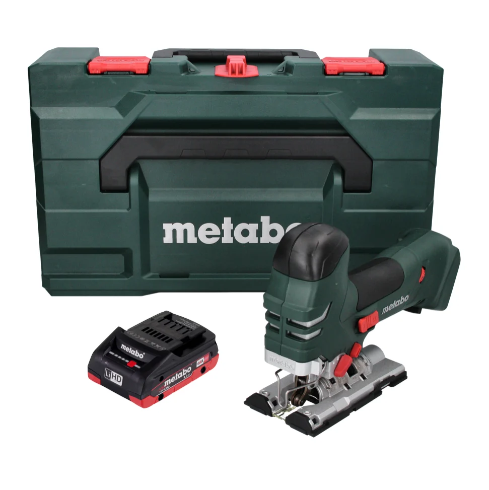 Sierra de calar baterí Metabo STA 18 LTX 140 18 V + 1x baterí 4,0 Ah + metaBOX - sin cargador