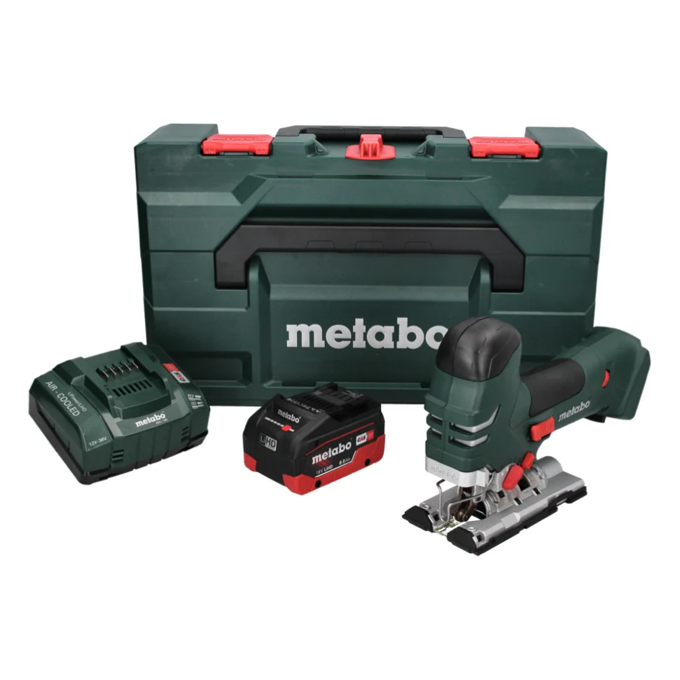 Sierra de calar baterí Metabo STA 18 LTX 140 18 V + 1x baterí 8,0 Ah + cargador + metaBOX