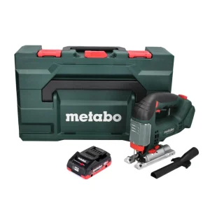Sierra de calar baterí Metabo STAB 18 LTX 100 18 V + 1x baterí LiHD 4,0 Ah + MetaBOX - sin cargador